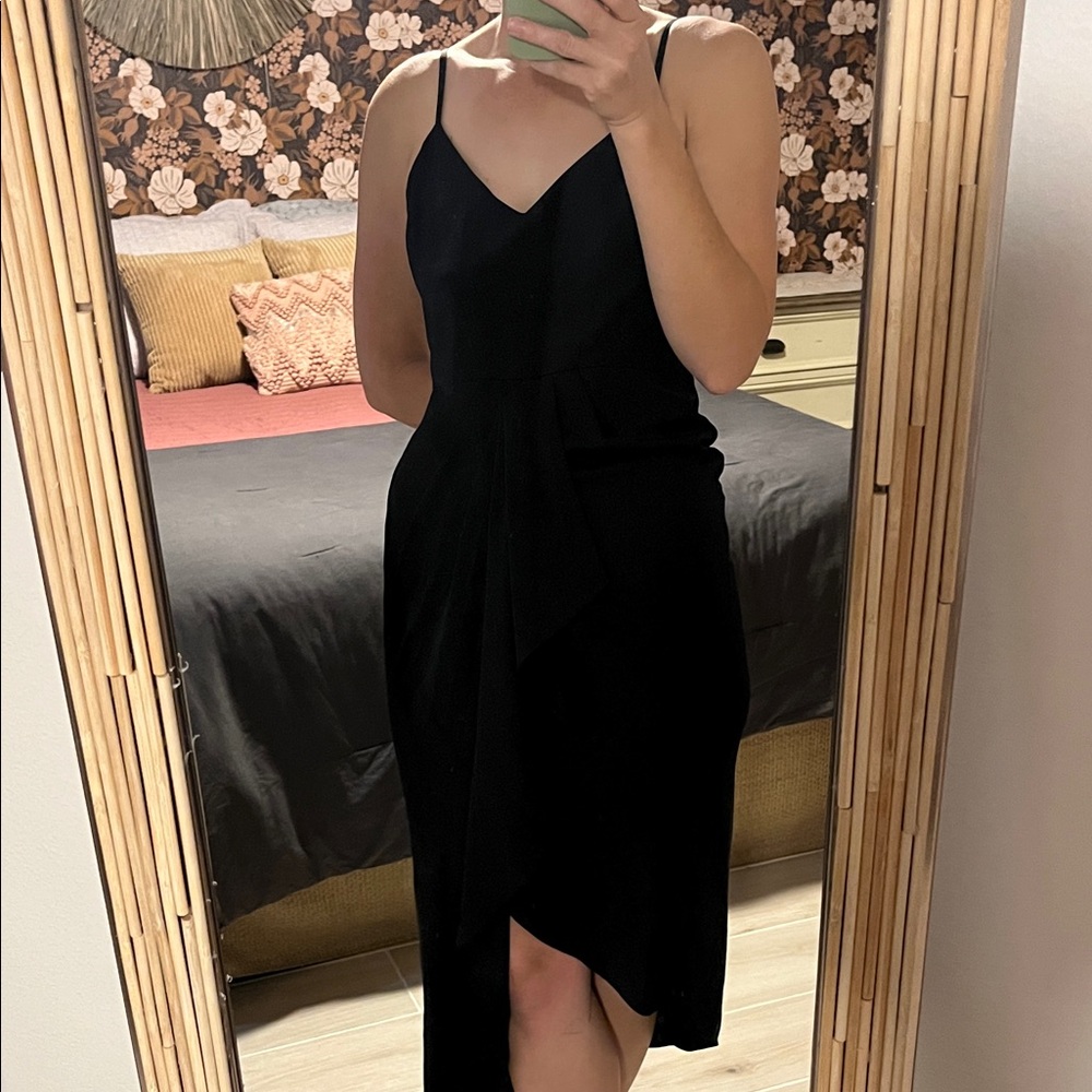 Gianni Bini Black Asymmetrical Dress